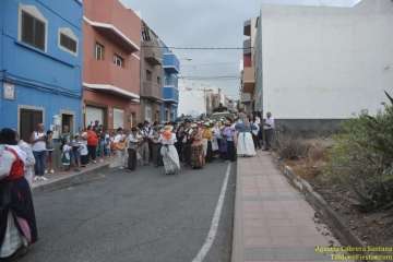 Romería ofrenda a San Venancio en Casas Nuevas (Foto TF)